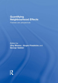 Immagine di copertina: Quantifying Neighbourhood Effects 1st edition 9780415478090