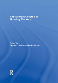 Omslagafbeelding: The Microstructures of Housing Markets 1st edition 9780415478069