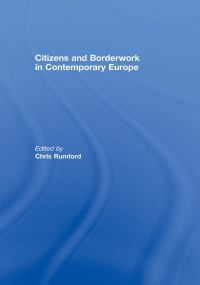 صورة الغلاف: Citizens and borderwork in contemporary Europe 1st edition 9781138880351