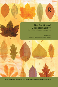 Cover image: The Politics of Unsustainability 1st edition 9781138882331