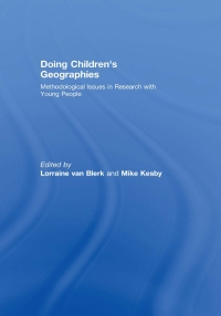 表紙画像: Doing Children’s Geographies 1st edition 9780415448208