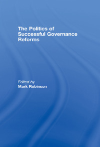 Titelbild: The Politics of Successful Governance Reforms 1st edition 9781138979048