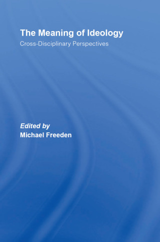 Imagen de portada: The Meaning of Ideology 1st edition 9781138874770