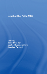 Cover image: Israel at the Polls 2006 1st edition 9780415413619
