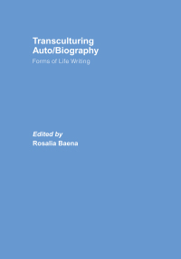 Omslagafbeelding: Transculturing Auto/Biography 1st edition 9780415400435