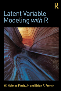 Imagen de portada: Latent Variable Modeling with R 1st edition 9780415832441
