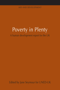 Cover image: Poverty in Plenty 1st edition 9781853837074