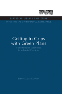 Cover image: Getting to Grips with Green Plans 1st edition 9781853834288