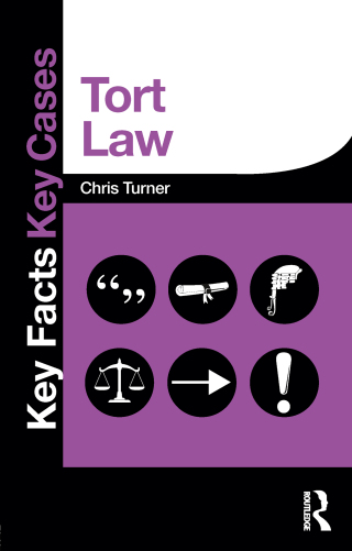 Cover image: Tort Law 1st edition 9780415833349