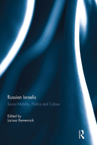 Imagen de portada: Russian Israelis 1st edition 9780415696968