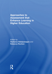 Imagen de portada: Approaches to Assessment that Enhance Learning in Higher Education 1st edition 9780415754743
