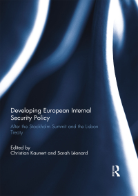Imagen de portada: Developing European Internal Security Policy 1st edition 9780415688826