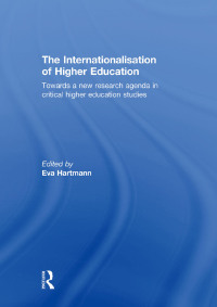 Cover image: The Internationalisation of Higher Education 1st edition 9780415672276