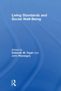 صورة الغلاف: Living Standards and Social Well-Being 1st edition 9780415852524