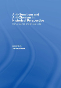 Cover image: Anti-Semitism and Anti-Zionism in Historical Perspective 1st edition 9781138010499