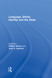Cover image: Language, Ethnic Identity and the State 1st edition 9780415371223