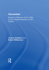 Cover image: Cervantes 1st edition 9781138010390