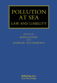 Cover image: Pollution at Sea 1st edition 9781842145418