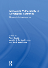 صورة الغلاف: Measuring Vulnerability in Developing Countries 1st edition 9780415685948