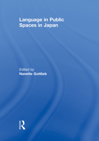 Cover image: Language in Public Spaces in Japan 1st edition 9780415818391