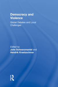 Cover image: Democracy and Violence 1st edition 9780415609579