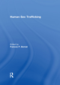 Imagen de portada: Human Sex Trafficking 1st edition 9780415657976