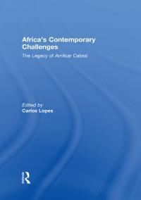صورة الغلاف: Africa's Contemporary Challenges 1st edition 9780415846042