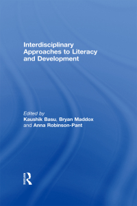 Imagen de portada: Interdisciplinary approaches to literacy and development 1st edition 9780415468794