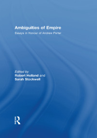 Imagen de portada: Ambiguities of Empire 1st edition 9780415466585