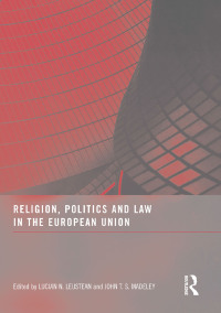Titelbild: Religion, Politics and Law in the European Union 1st edition 9780415850315