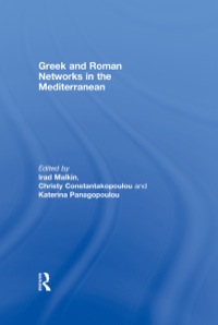Imagen de portada: Greek and Roman Networks in the Mediterranean 1st edition 9780415508759