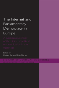 Imagen de portada: The Internet and European Parliamentary Democracy 1st edition 9780415459488