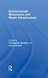 Imagen de portada: Environmental Movements and Waste Infrastructure 1st edition 9780415458696