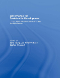 Cover image: Governance for Sustainable Development 1st edition 9780415451925