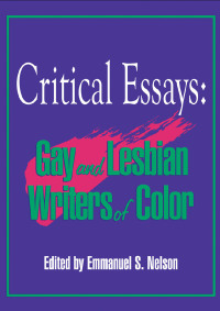 Imagen de portada: Critical Essays 1st edition 9781560230489