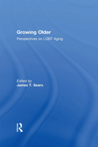 Cover image: Growing Older 1st edition 9781560237891