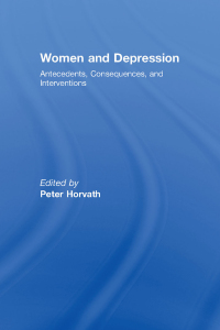 Omslagafbeelding: Women and Depression 1st edition 9780789036636
