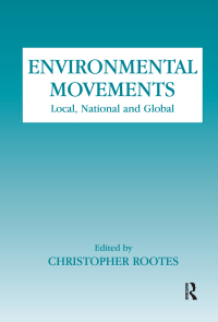 Omslagafbeelding: Environmental Movements 1st edition 9780714680668