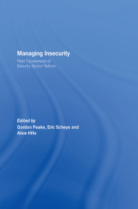 Cover image: Managing Insecurity 1st edition 9780415495202