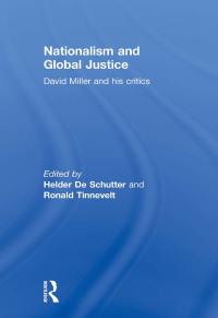 Titelbild: Nationalism and Global Justice 1st edition 9780415420860