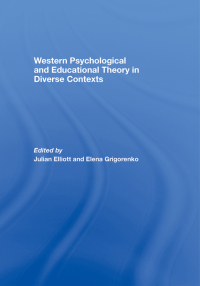 Imagen de portada: Western Psychological and Educational Theory in Diverse Contexts 1st edition 9780415491365