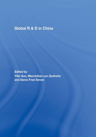 Cover image: Global R&D in China 1st edition 9780415568661