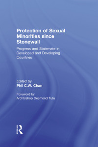 Imagen de portada: Protection of Sexual Minorities since Stonewall 1st edition 9780415508889