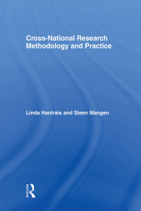 Imagen de portada: Cross-National Research Methodology and Practice 1st edition 9780415411400