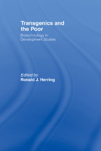 Cover image: Transgenics and the Poor 1st edition 9780415468763