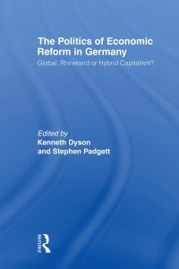Cover image: The Politics of Economic Reform in Germany 1st edition 9780415568401