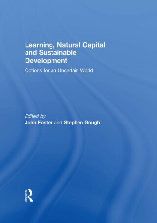 Cover image: Learning, Natural Capital and Sustainable Development 1st edition 9780415360203