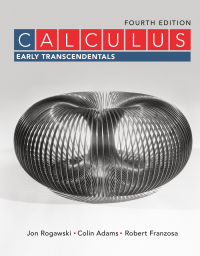 Cover image: Calculus: Early Transcendentals 4th edition 9781319050740