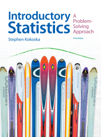 Cover image: Introductory Statistics 3rd edition 9781319049621