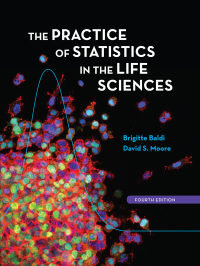 Cover image: Practice of Statistics in the Life Sciences 4th edition 9781319013370